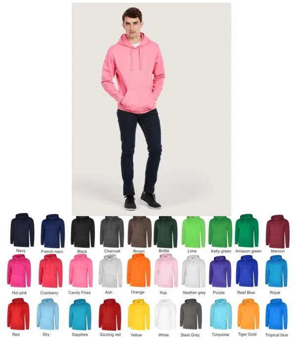 Uneek UC509 Deluxe Hooded Sweatshirt